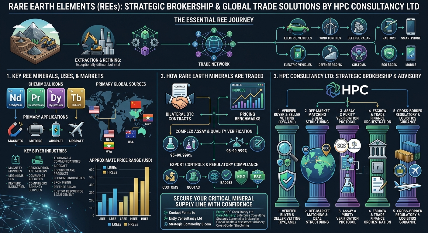 Rare Earth Elements, United States Sourcing, and Strategic Brokership